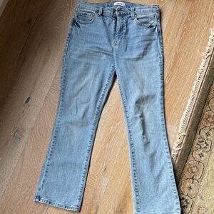 Pistola straight-leg Blue Denim Jeans